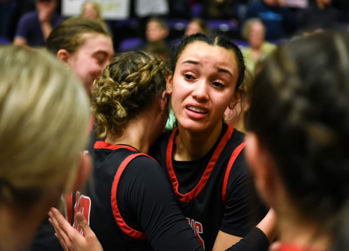 South Medford Clackamas 6A Oregon girls basketball final Taylor Balkom 21